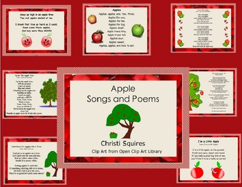 Preview of Apple Songs and Poems  (SMARTBoard Notebook)