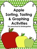 Apple Sorting, Tasting & Graphing Lesson Plans for Prescho