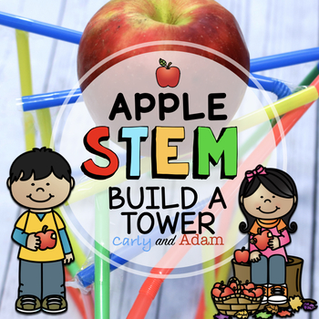 Preview of Apple Tower Autumn STEM Activity