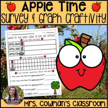 Preview of Apple Survey and Graphing Craftivity