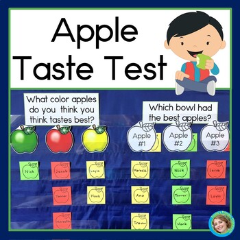 Apple Taste Test by Paula's Primary Classroom | Teachers Pay Teachers