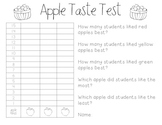 Apple Taste Test {Freebie!}