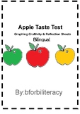 Apple Taste Test _Graphing Craftivity & Reflection Bilingual