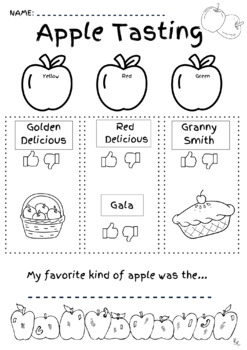 Preview of Apple Tasting