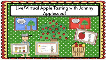 Preview of Virtual/Live Apple Tasting with Johnny Appleseed!