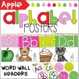 Apple Theme Alphabet Posters | Classroom Decor