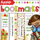 Apple Theme Bookmarks | Classroom Decor | Classroom Theme