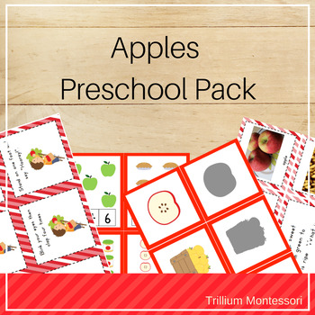 Preview of Apple Theme Preschool and PreK Skills