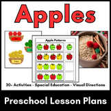 Apple Theme Week of Lessons - Preschool, Special Education
