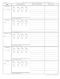 Apple Themed Behavior Clip Chart AND Take Home Behavior Chart