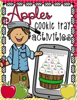 Apple Themed Cookie Tray Activities