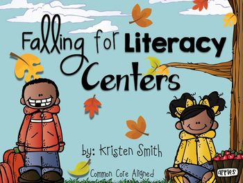 Preview of Falling for Literacy Centers {Common Core Aligned}