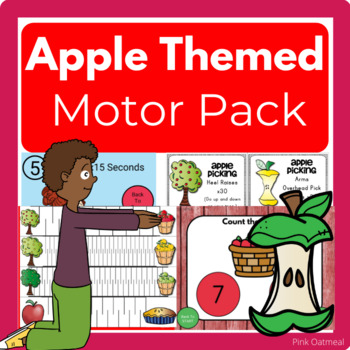 Preview of Apple Themed Motor Skills Bundle