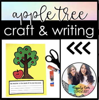 Preview of Apple Tree Craft and Writing | Primary Monthly Craft | September