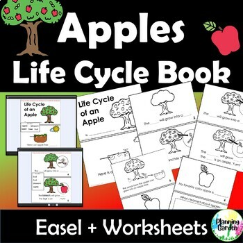 Preview of Apple Tree Life Cycle Book