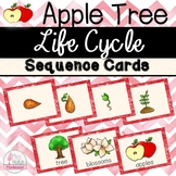 Apple Tree Life Cycle Sequencing Cards Fall Activity Monte