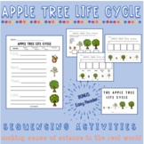 Apple Tree Life Cycle Worksheets - Sequencing Activities