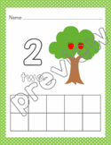 Apple Tree Number Mats: 0-10