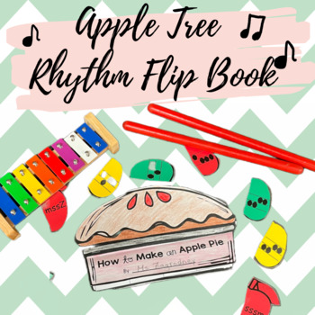 Preview of Apple Tree Rhythm Flip Book (Ta & TiTi)