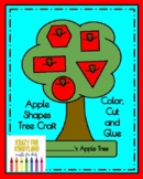 Apple Tree Shape Craft Activity: Fall, Johnny Appleseed Ma