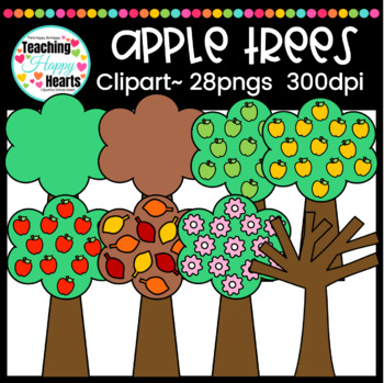 bare apple tree clip art