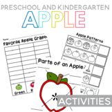 Preschool and Kindergarten Apple Activities
