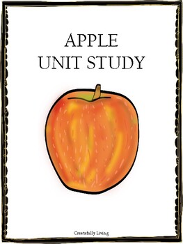 Preview of Apple Unit Study