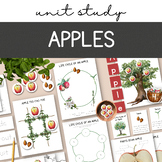 Apple Unit Study Bundle, Apple Life Cycle Lesson, Nature U