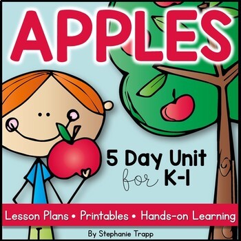 Preview of Apple Unit for Kindergarten and First Grade