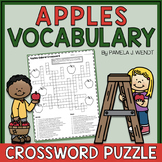 Apple Vocabulary Crossword Puzzle