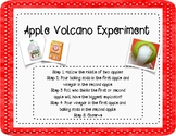 Apple Volcano Experiment