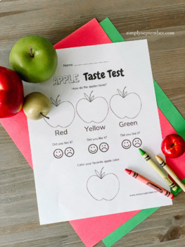 Apple Week: PreK-1st Grade Bundle by SimplySeptemberShop | TpT