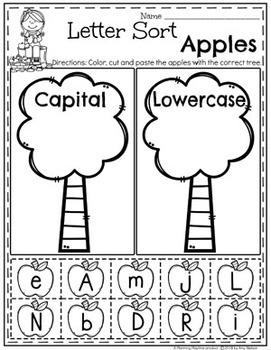 apple worksheets preschool by planning playtime tpt