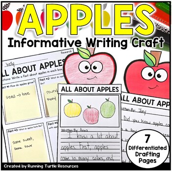 Preview of Apple Writing Craft, Fall Informational Writing, September Bulletin Board K-3rd