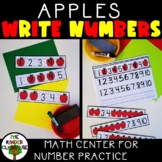 Writing Numbers 1 to 10 | Apple Themed Math Center