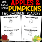 Apple and Pumpkin Life Cycles Emergent Reader Book Bundle