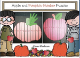 Apple and Pumpkin Number Puzzles