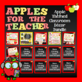 Apple for the Teacher Classroom Decor Kit - Growing Bundle
