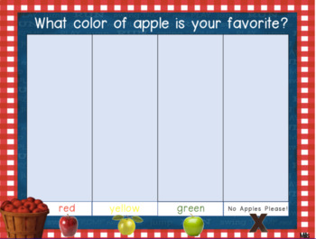Preview of Apple graph SMART board activity