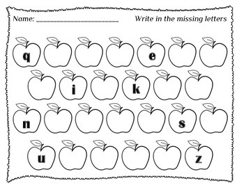 Apple sequencing by Porter Room Rules | TPT