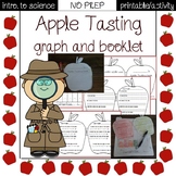 Apple tasting mini-book and graph