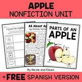 Apple Activities Nonfiction Unit + FREE Spanish