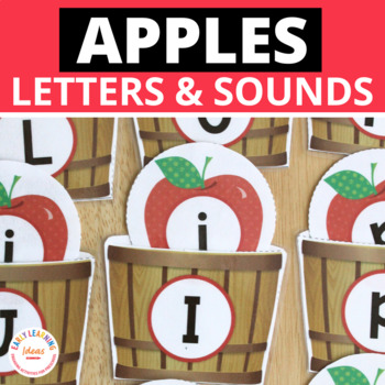 Preview of Apple Letters and Sounds Activities for Apple Tree Theme Unit - Alphabet Sounds