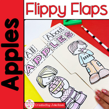 Preview of Apples Activities Interactive Notebook Lapbook