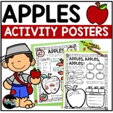 Apples Activity Mats Coloring Page | Johnny Appleseed | Ki