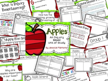 Apples: An Inquiry Based Unit of Study by Mrs Plemons Kindergarten