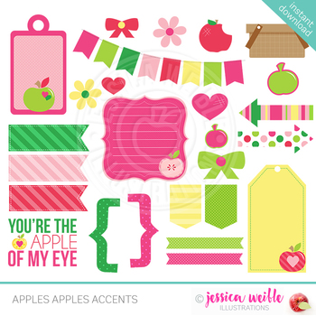 you are the apple of my eye clip art