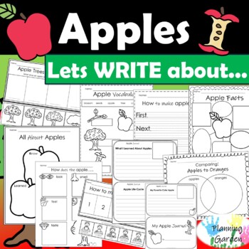 Preview of Apples: Lets Write about Apples