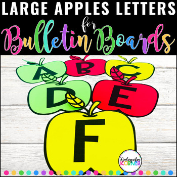 Acorn Bulletin Board Letters  Fall Banner Display - Kindergarten