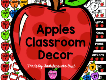 Apples Classroom Decor